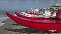 La gara dei bagnini a Forte dei Marmi