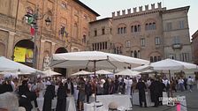 La cena dei mille a Parma
