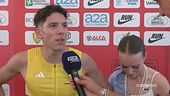 L'atleta Francesco Pernici