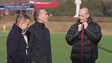 Cardinale visita il Milan