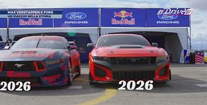 Max Verstappen alla guida di 100 anni di storia Ford