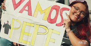 Formula E in azione a Madrid