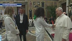 Olimpici e paraolimpici da Papa Leone XIV