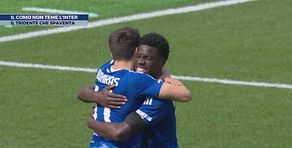 Il Como non teme l'Inter