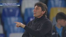 Napoli, frenata Conte