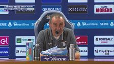 Lazio, l'analisi di Sarri: "Abbiamo perso tanti punti"