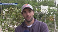 Sinner in campo sabato