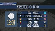 Champions, che volata