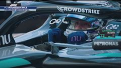 F1, Antonelli in pole