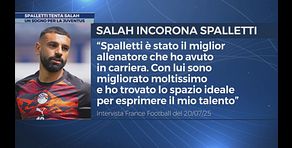 Spalletti tenta Salah
