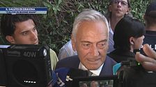Il saluto di Gravina