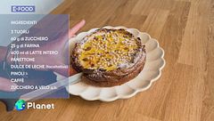 Panettone con crema pasticcera