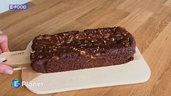 E-Food: banana bread con cacao e farina di mandorle