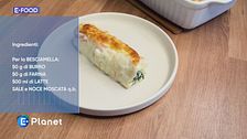 E-Food: cannelloni bianchi con erbette