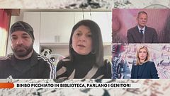 Bimbo picchiato in biblioteca, parlano i genitori