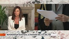 Referendum Giustizia: Il confronto tra Carmen Giuffrida (SI) e Armando Spataro (NO)