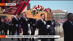 Addio a Franco Baresi: in migliaia per l'ultimo saluto