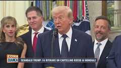 Scandalo Trump: fa ritirare un cartellino rosso ai mondiali