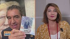 Paolo Zampolli e il passaporto con la foto di Trump