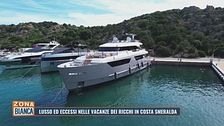 Lusso ed eccessi nelle vacanze dei ricchi in Costa Smeralda