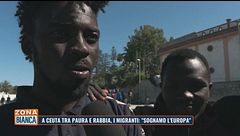 A Ceuta tra paura e rabbia, i migranti: "Sognamo l'Europa"