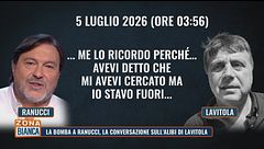 La bomba a Ranucci, la conversazione sull'alibi di Lavitola