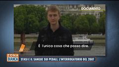 Stasi e il sangue sui pedali, l'interrogatorio del 2007