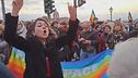 L'iraniana Leila spiazza il corteo della pace e mette a tacere la sinistra