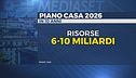 Via al piano casa del governo, 100mila alloggi in dieci anni