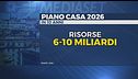 Via al piano casa del governo, 100mila alloggi in dieci anni