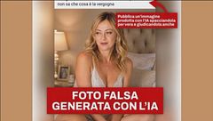 Foto-fake in intimo, la denuncia social di Meloni, "pericoloso"