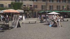 Da Piazza Navona a Piazza Duomo, è stretta su artisti e pittori