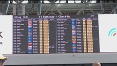 Sciopero del trasporto aereo, voli annullati e passeggeri a terra