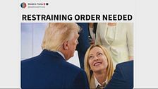 Trump ha ripreso a "cannoneggiare" Giorgia Meloni