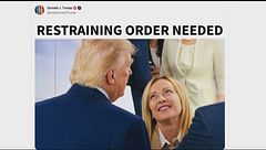 Trump ha ripreso a "cannoneggiare" Giorgia Meloni