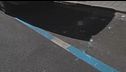 Roma, parcheggia l'auto sulle strisce bianche che poi diventano blu
