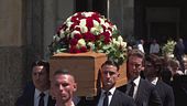 A Sant'Ambrogio a Milano i funerali di Franco Baresi
