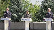 Vertice dei volenterosi a Kiev, Meloni in collegamento