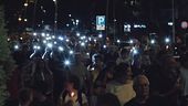 A Roma la fiaccolata di protesta contro le occupazioni a Cinecittà