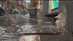 Forte nubifragio nel palermitano, fango e detriti a Sorrento