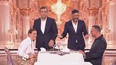 Pio e Amedeo e la cena di matrimonio