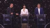 Gigi D'Alessio, Vanessa Incontrada e Max Giusti nel monologo "Voi donne, voi uomini"