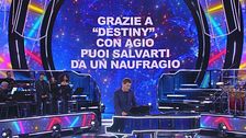 La prova "Asta musicale" della quinta puntata