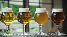 La sala di cottura della birra