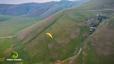 In volo sui Monti Sibillini