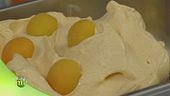 Un gelato eccezionale con purea di frutta fresca