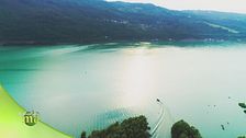 Il lago di Santa Croce