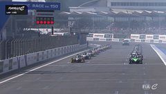 La partenza della tappa di Mexico City