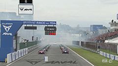 La partenza dell'E-Prix di Madrid