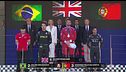 Il podio della Gara 2 di Monaco